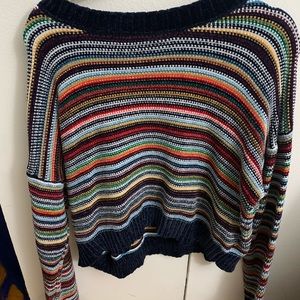 Velvet multi colored forever 21 sweater
